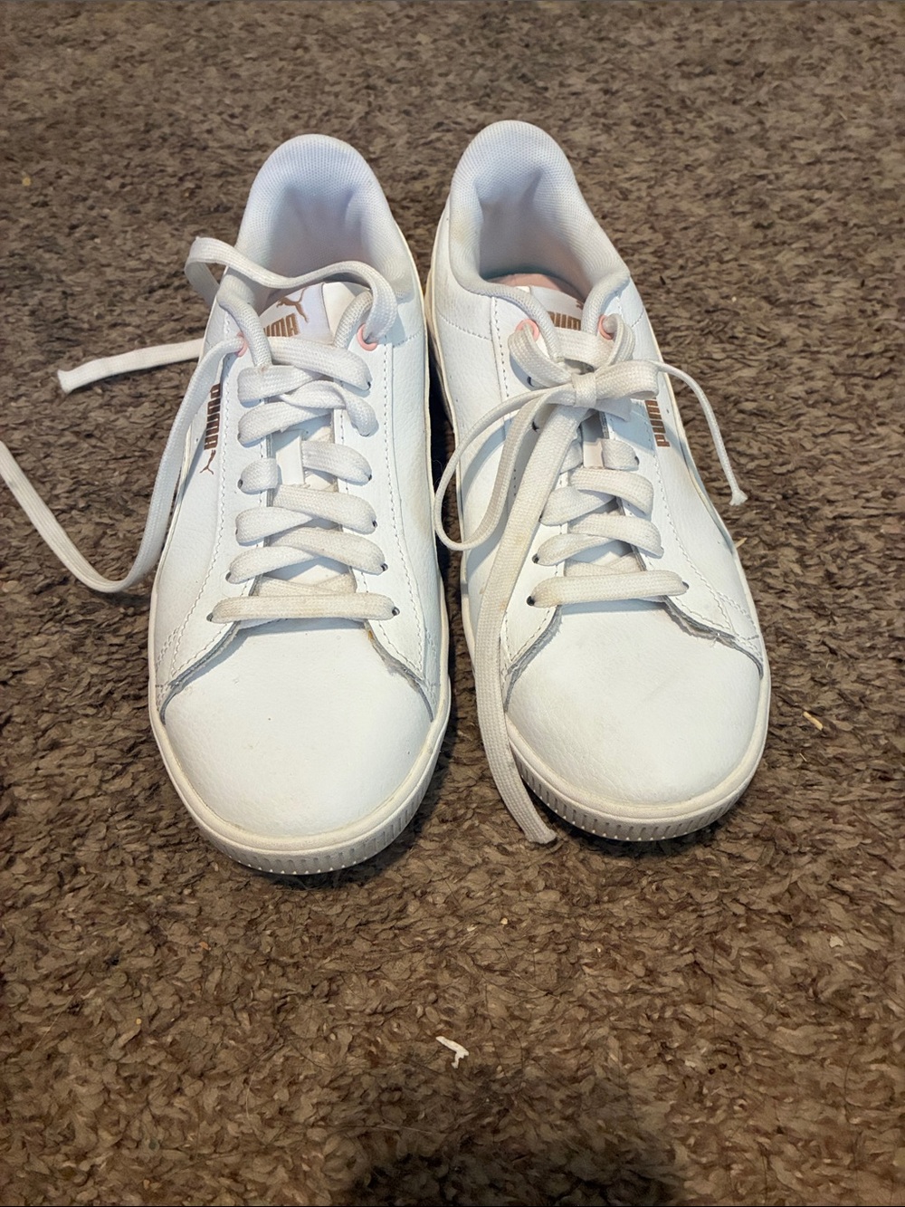PUMA Woman’s White Low-Top Sneaker